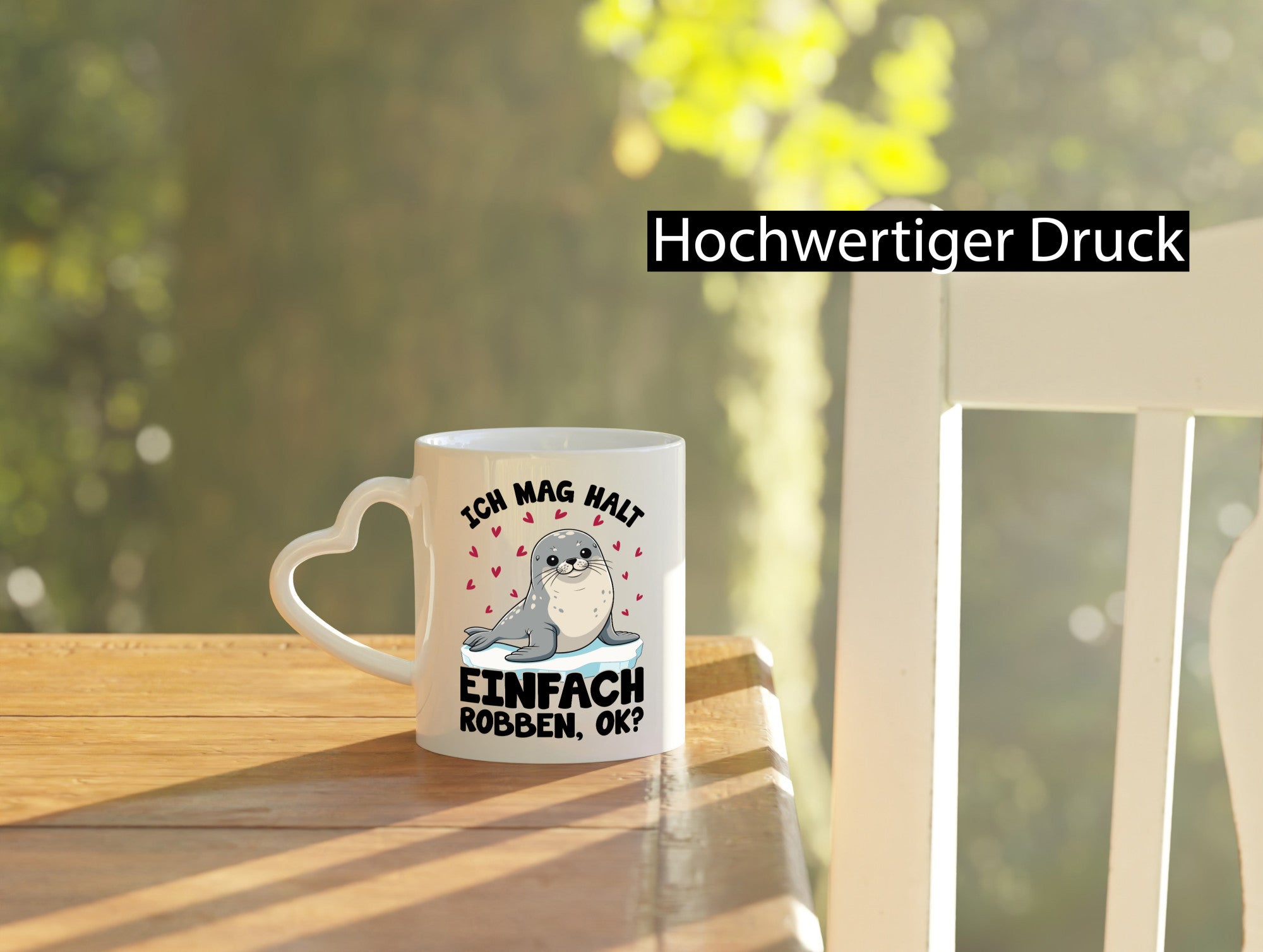 Ich mag halt einfach robben ok | Seelöwe lustig Humor Geschenkidee Geschenk