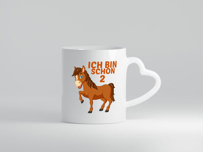 2. geburtstag | Ich bin schon 2 Pferde Pony lustiger Spruch Geschenk