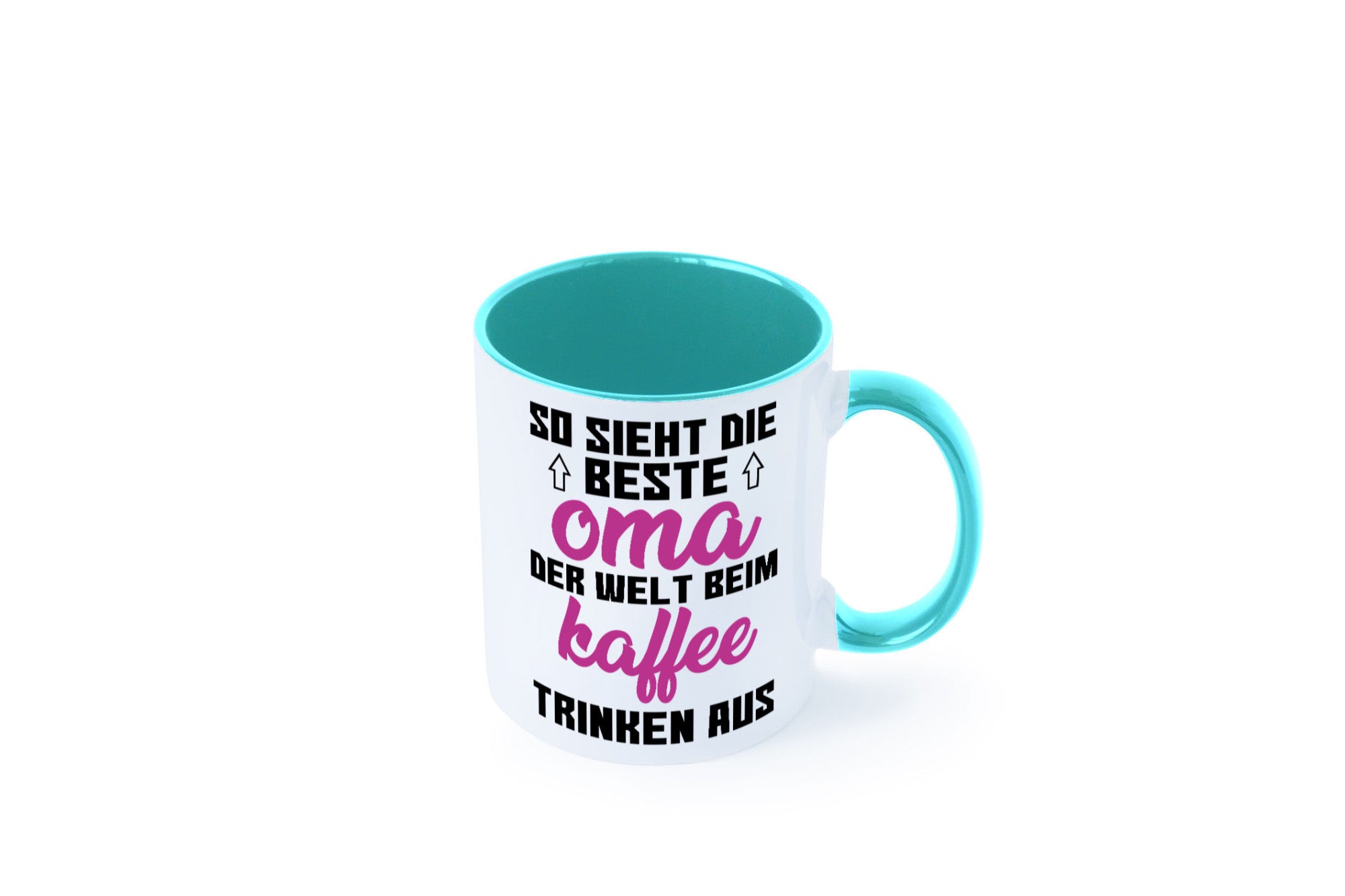 Beste Oma der Welt | Großmutter Tasse lustiger Spruch Geschenk Familie