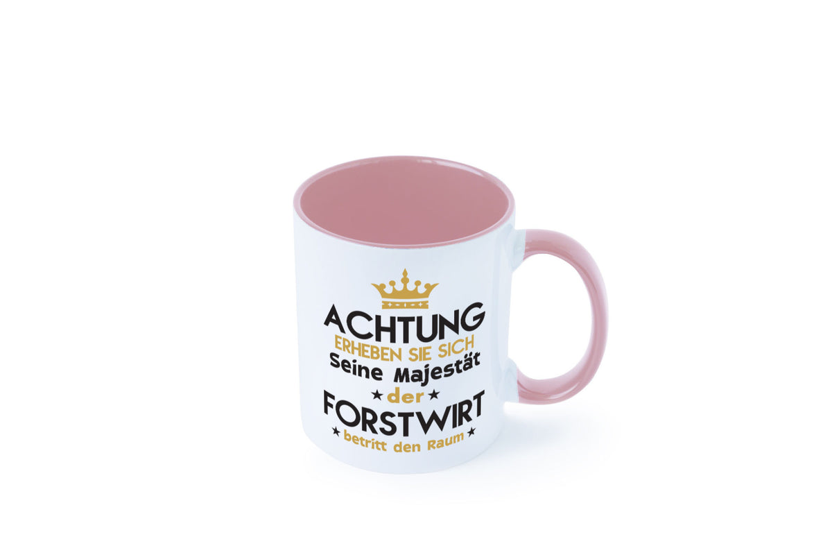 Seine Majestät Forstwirt | Waldarbeiter Humor Arbeit Kollegen Büro Geschenkidee Tasse