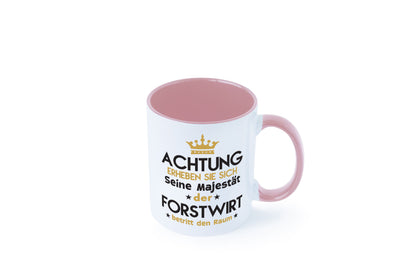 Seine Majestät Forstwirt | Waldarbeiter Humor Arbeit Kollegen Büro Geschenkidee Tasse