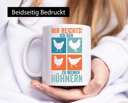 Mir reichts! | Hühner Stall Bauernhof Ausbrechen Geschenk Humor Geschenkidee