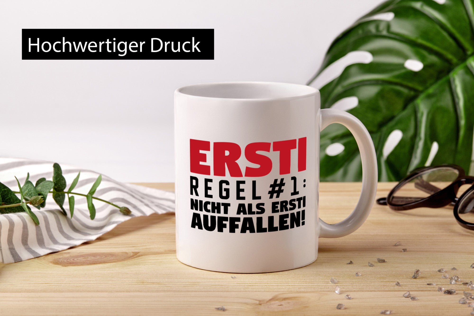 Ersti Spruch | Studium Tasse Studienanfänger Uni Geschenkidee Humor