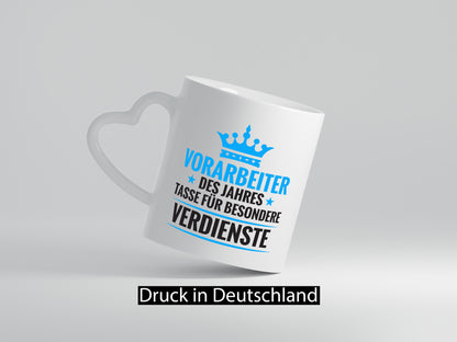 Besonderer Verdienst: Vorarbeiter | Kollege Teamleiter lustig Arbeit Kollegen