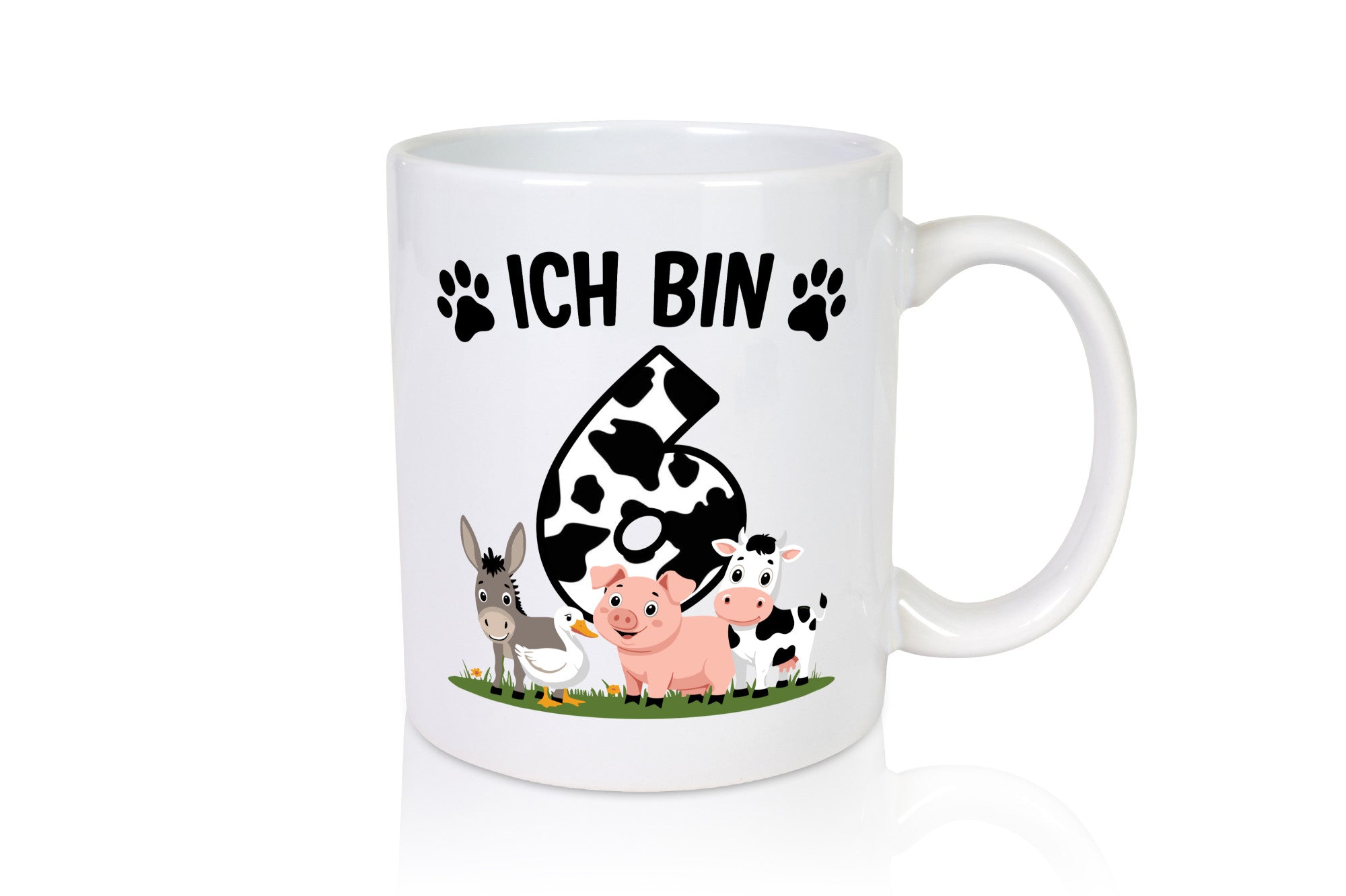 6 Geburtstag | Jahre Farmer Kind lustig Geschenkidee Geschenk Tasse
