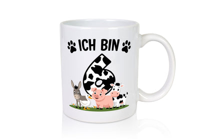 6 Geburtstag | Jahre Farmer Kind lustig Geschenkidee Geschenk Tasse