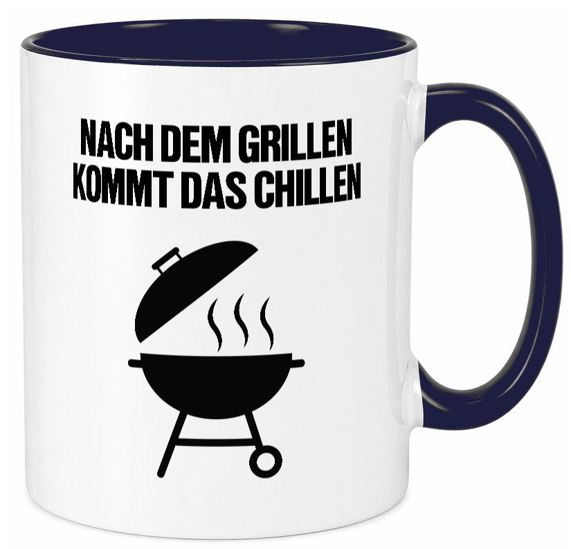 Nach dem Grillen kommt das Chillen | Grillmeister Party Geschenk Humor