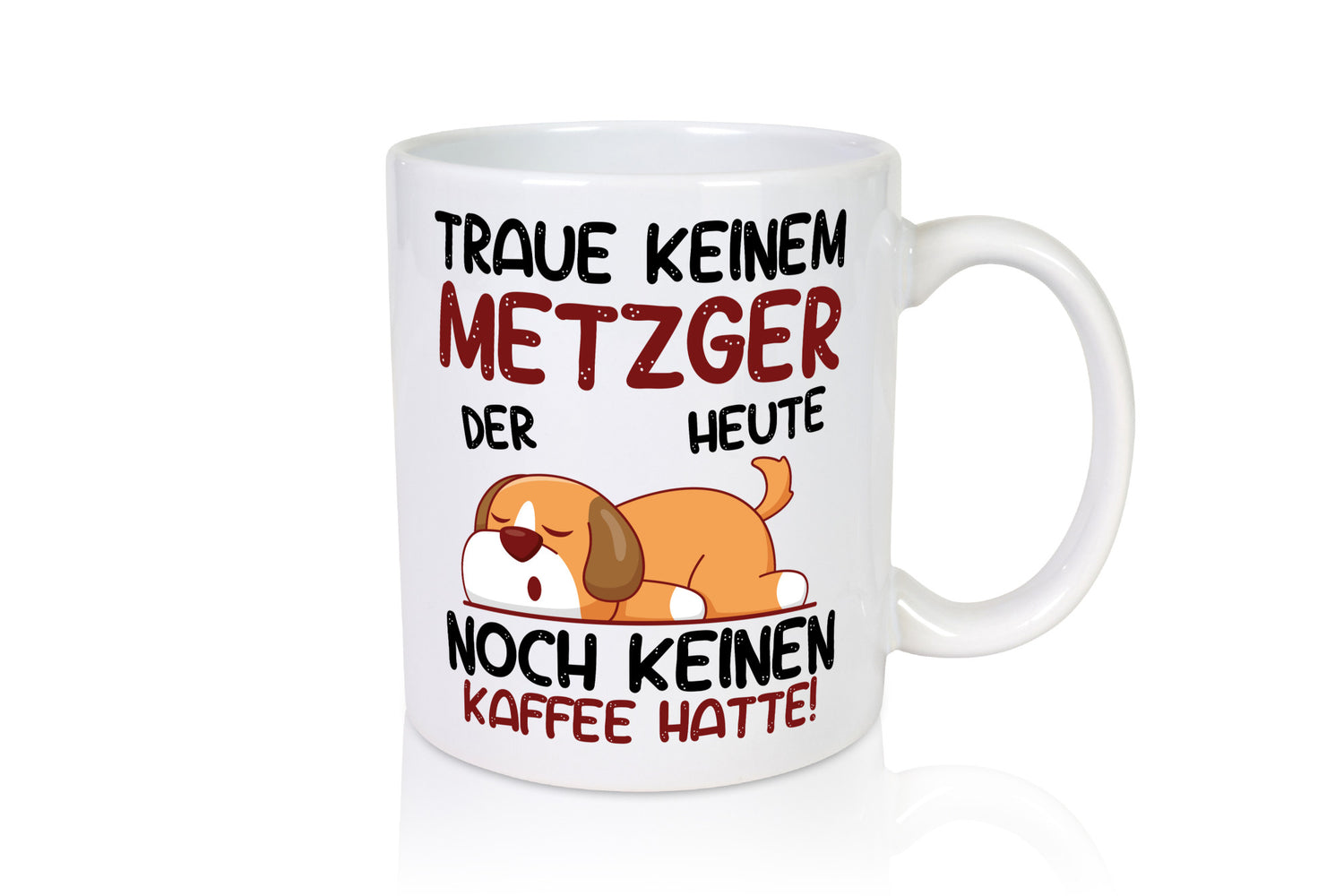 Traue keinem Metzger | Fleischer Metzgerei lustiger Spruch Geschenk Humor