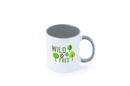 Wild and free | Freiheit Camper Hobbycamper Geschenkidee Humor Tasse
