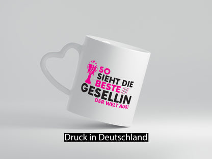 Die Weltbeste Gesellin | Handwerkerinnen Geschenk Humor Geschenkidee lustiger