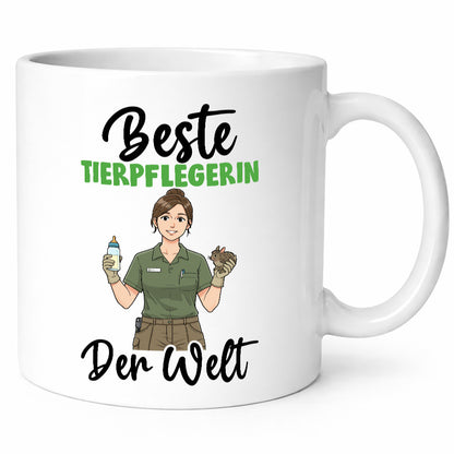 Beste Tierpflegerin | Pflegeberuf Tierheim v2 Geschenk Arbeit Kollegen Büro