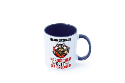 Hammersbald Nordischer Gott der ungeduld Humor Geschenkidee Tasse