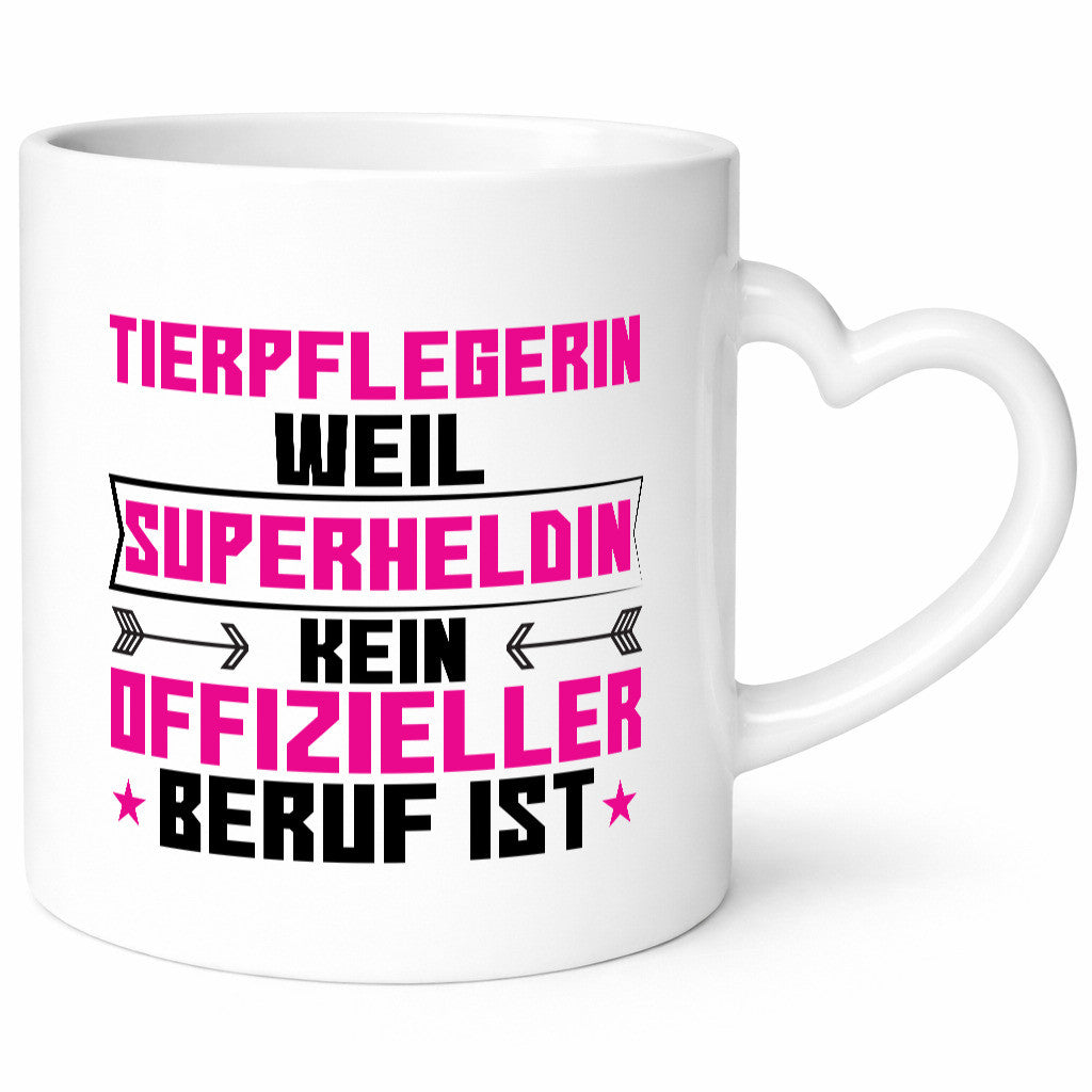Superheldin Tierpflegerin | Pflegeberuf Tierheim Geschenkidee Arbeit Kollegen