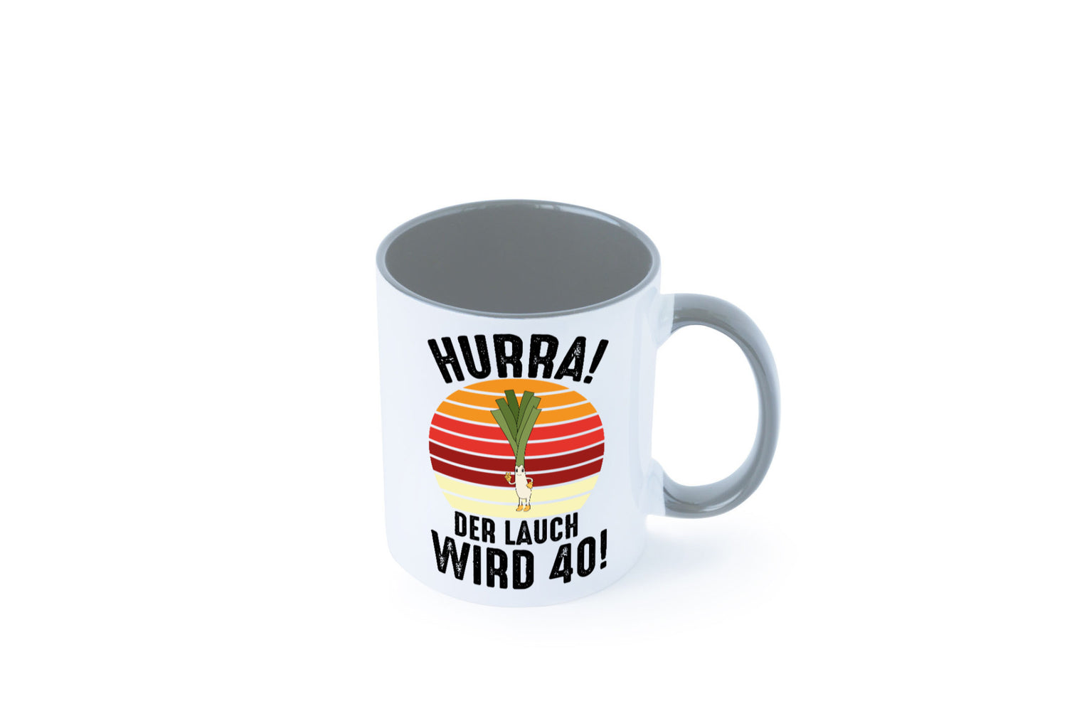Hurra der lauch wird 40 | 40. Geburtstag Ehrentag Geschenk Geschenkidee
