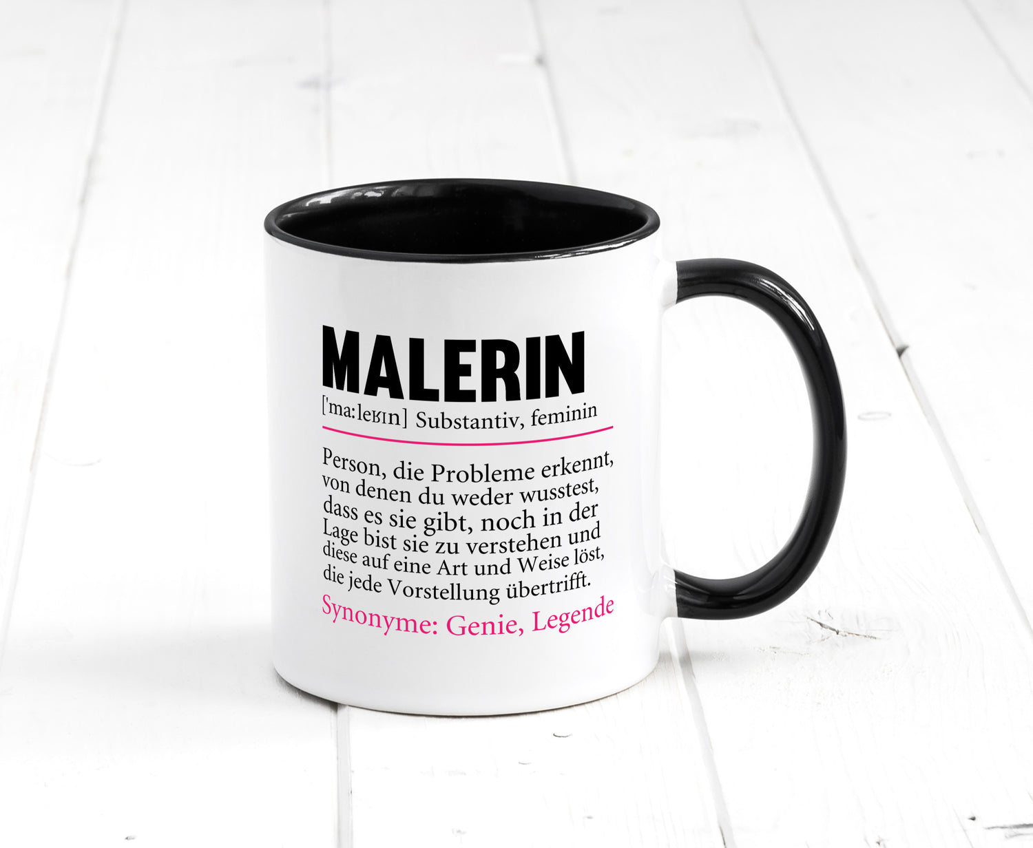 Malerin | Spruch Beruf lustig Malerinnen Humor Arbeit Kollegen Büro