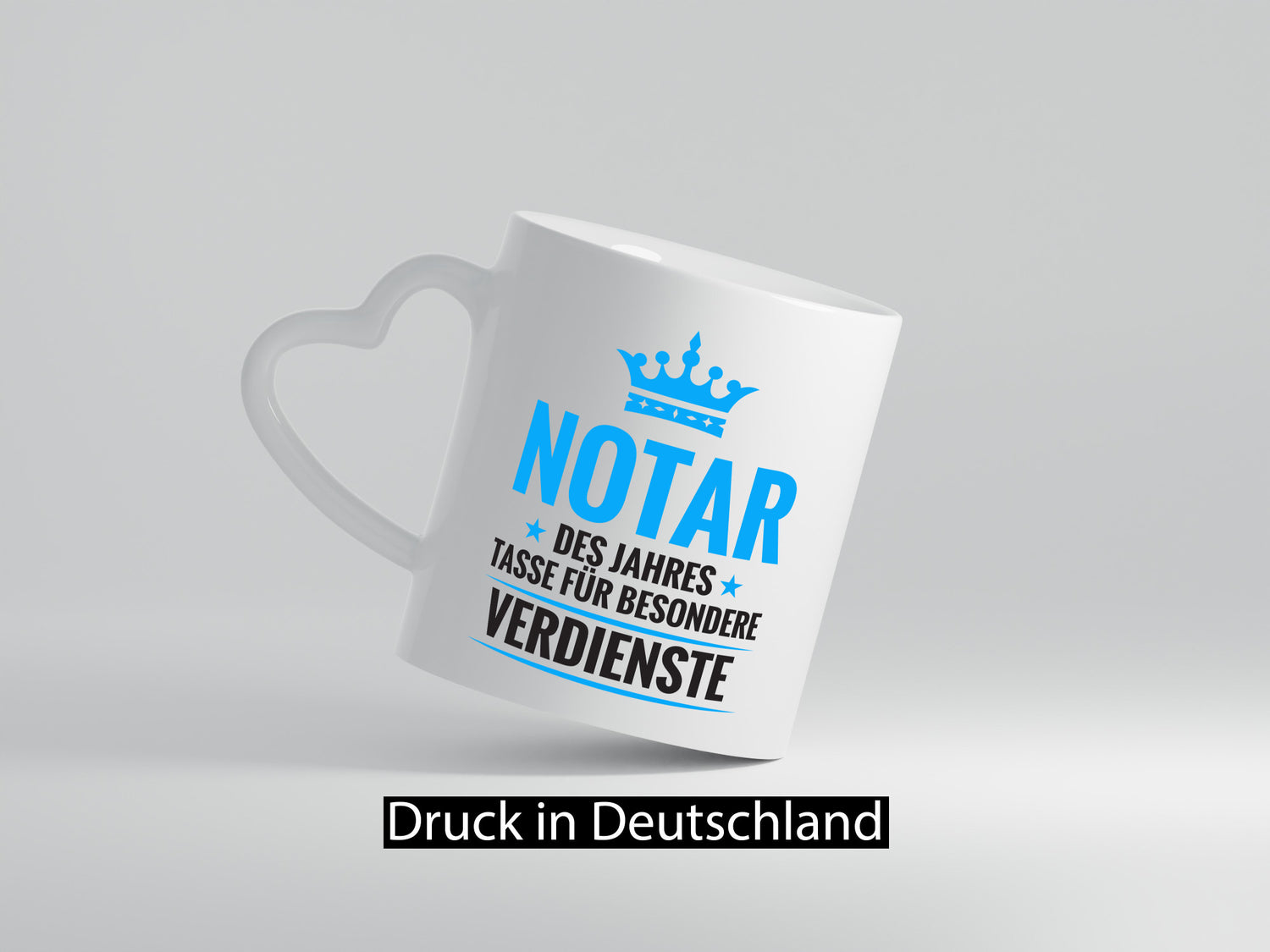 Besonderer Verdienst: Notar | Jurist Geschenkidee Humor Tasse