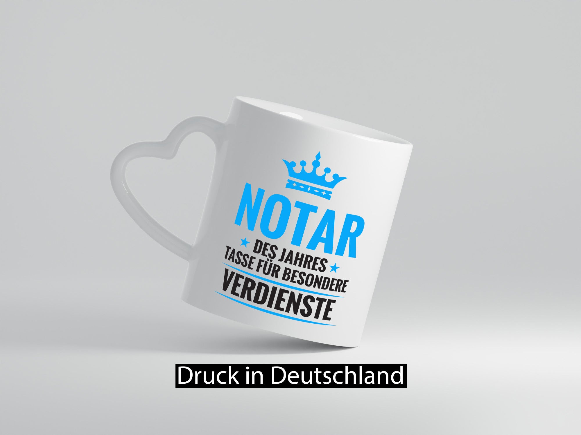 Besonderer Verdienst: Notar | Jurist Geschenkidee Humor Tasse