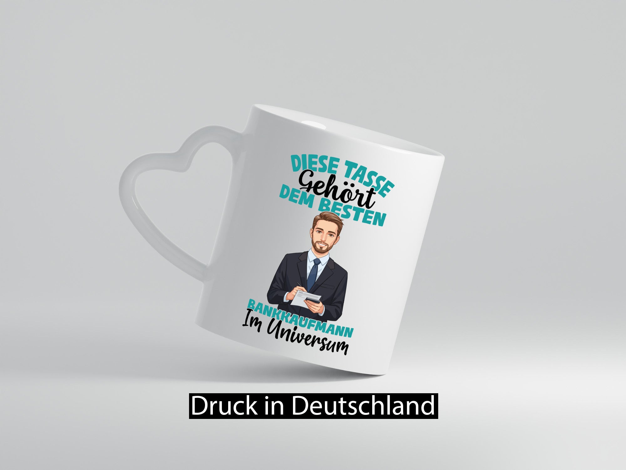 Im Universum: Bankkaufmann | Kaufmann Bank Kaufleute Geschenkidee Humor Tasse