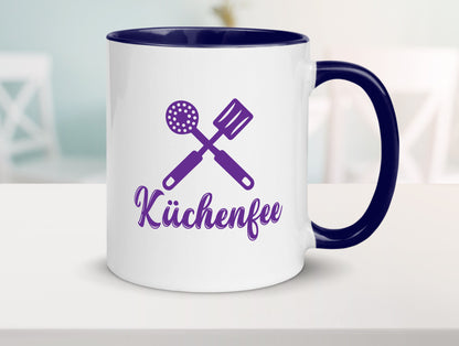 Küchenfee | Mama kocht am besten Muttertag Geschenkidee Familie Humor Tasse