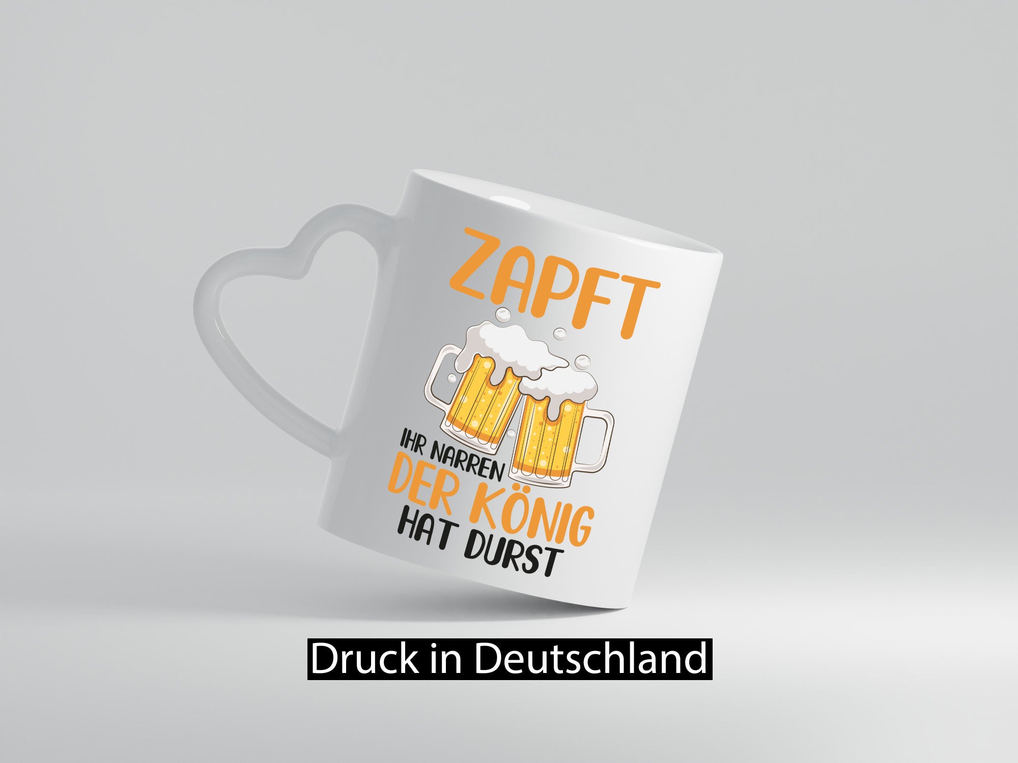 Zapft ihr Narren | König Biertrinker Bier Pils Party Geschenkidee Humor Tasse