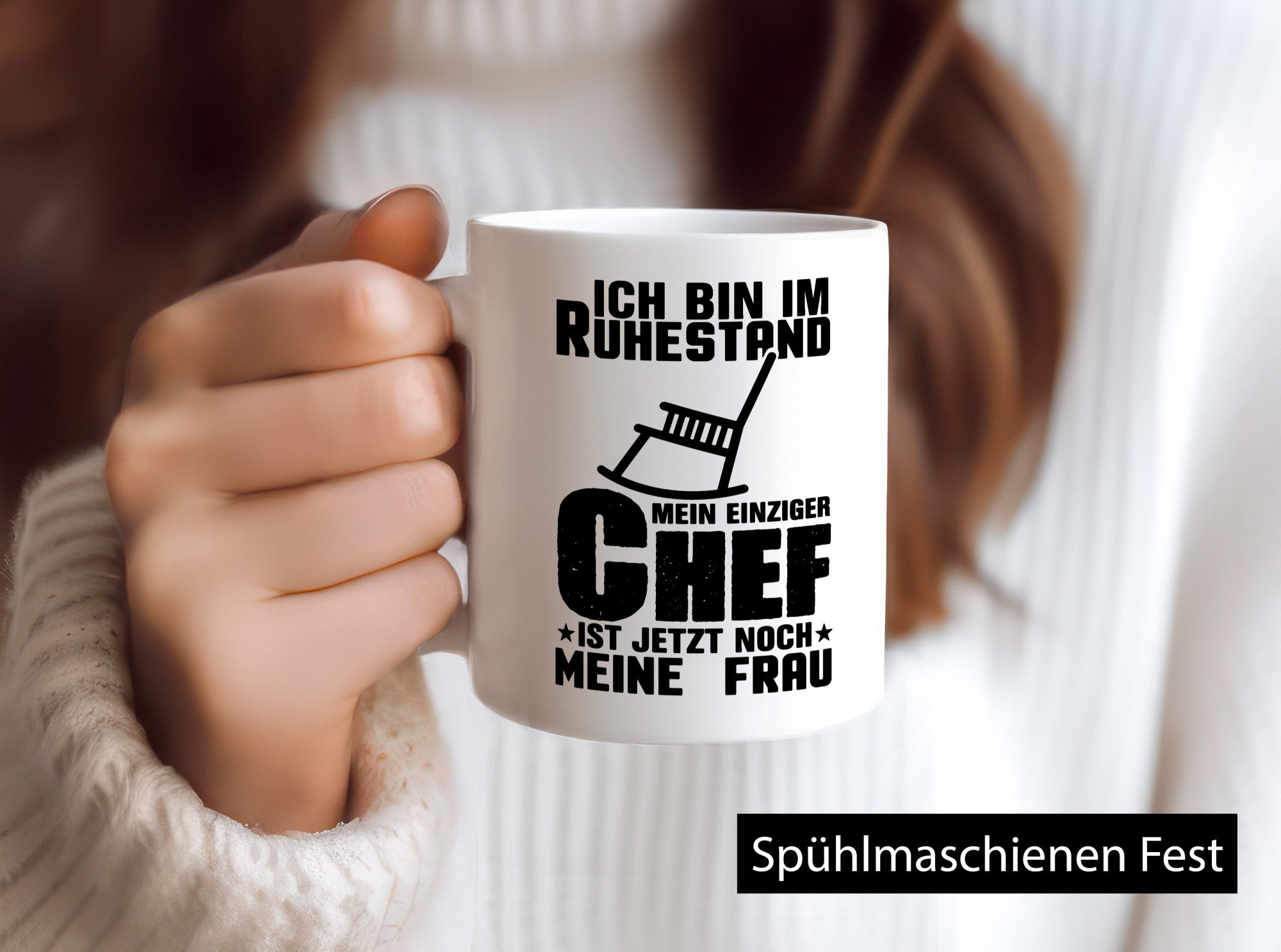 Ich bin im Ruhestand lustig Jubiläum Geschenk Tasse
