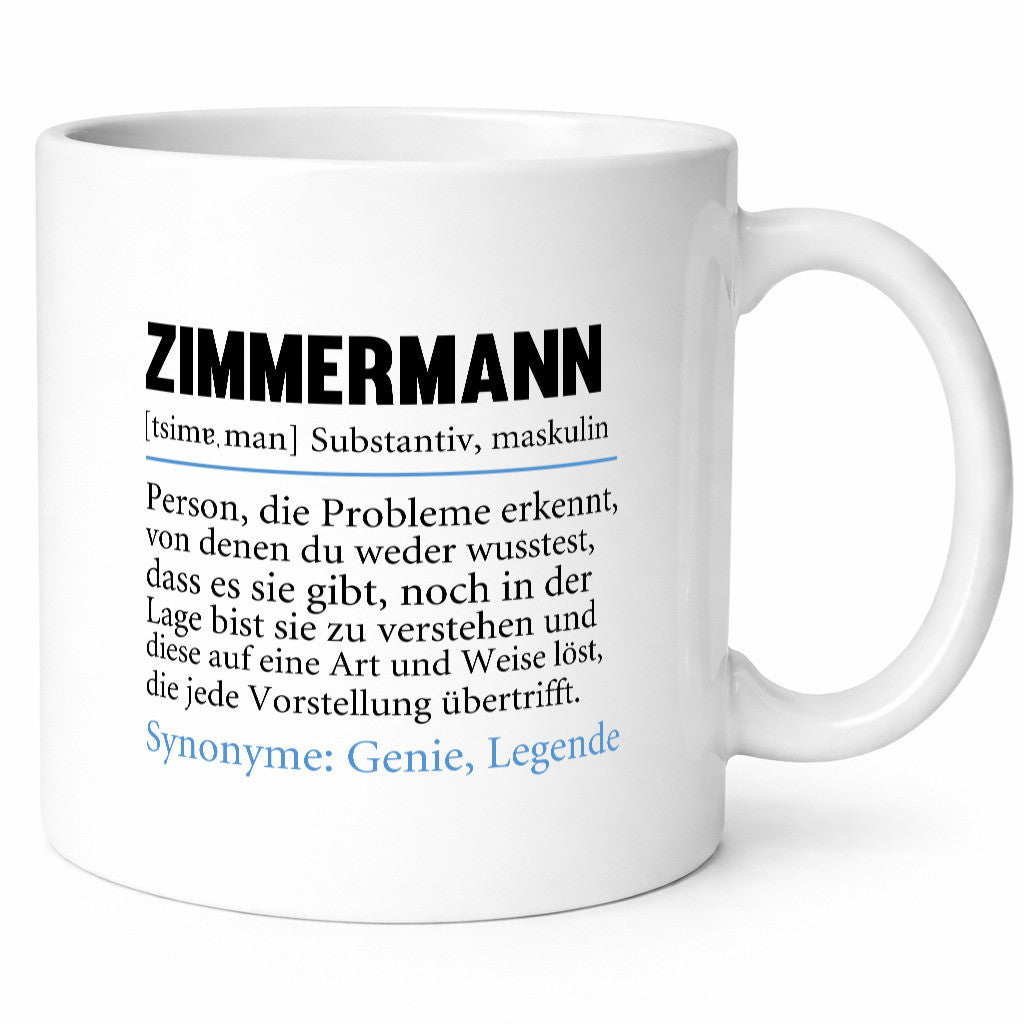 Zimmermann | Beruf Humor Handwerker Holzbau Geschenk Arbeit Kollegen Büro
