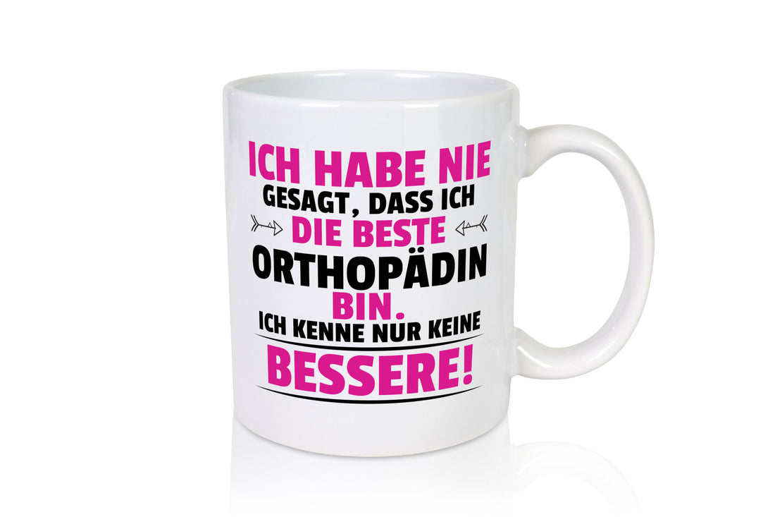 Die Beste Orthopädin |Orthopädie Geschenkidee Humor Tasse