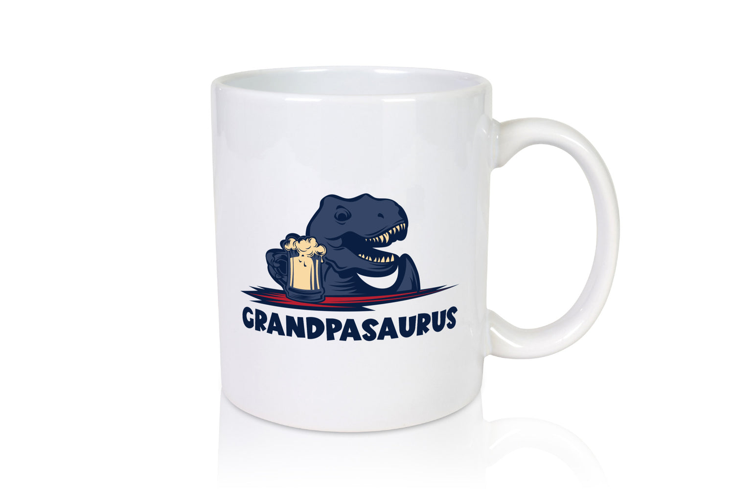 Grandpasaurus | Dinosaurier Bierkrug lustig Humor Geschenkidee Geschenk Tasse