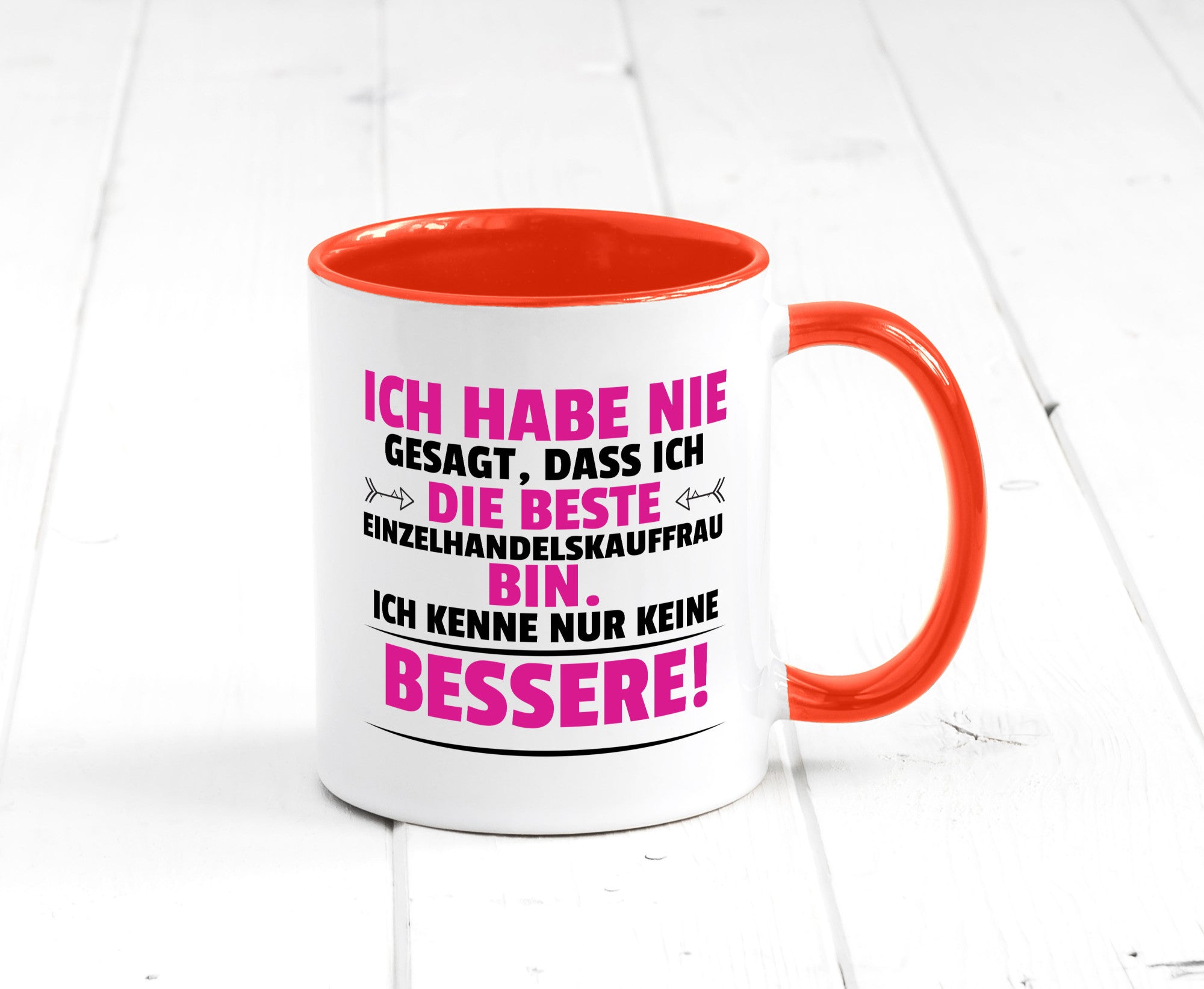 Die Beste Einzelhandelskauffrau | Einzelhandel Geschenkidee Humor Tasse