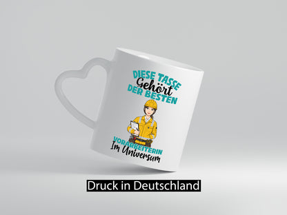 Im Universum: Vorarbeiterin | Kollegin Teamleiter Humor Arbeit Kollegen Büro