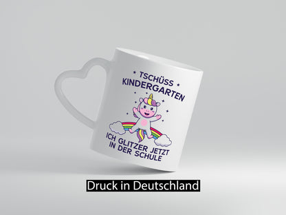 Kindergarten, jetzt Schule | Einhorn Geschenk Humor Geschenkidee lustiger