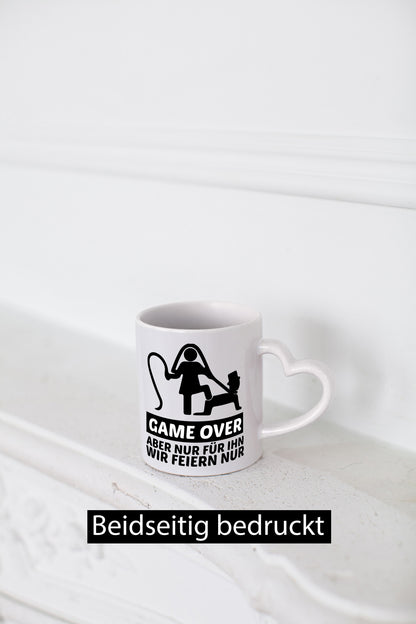 Game over für den Mann | JGA Junggesellenenabschied v2 lustiger Spruch Geschenk