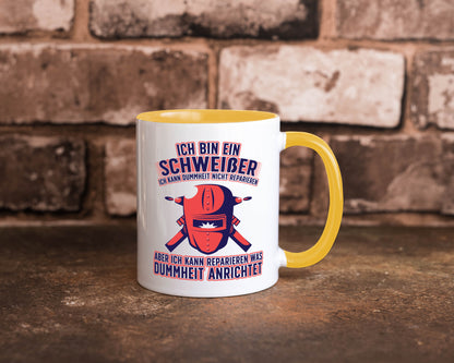 Ich bin ein Schweißer | Reparieren was dummheit anrichtet Geschenkidee Humor