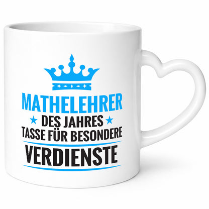 Besonderer Verdienst: Mathelehrer | Lehrer Mathe lustiger Spruch Geschenk Humor