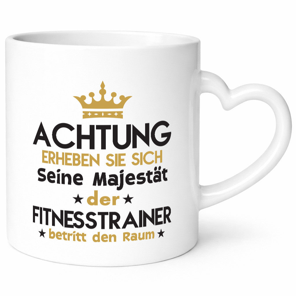 Seine Majestät Fitnesstrainer | Personal Trainer Sport lustiger Spruch Geschenk