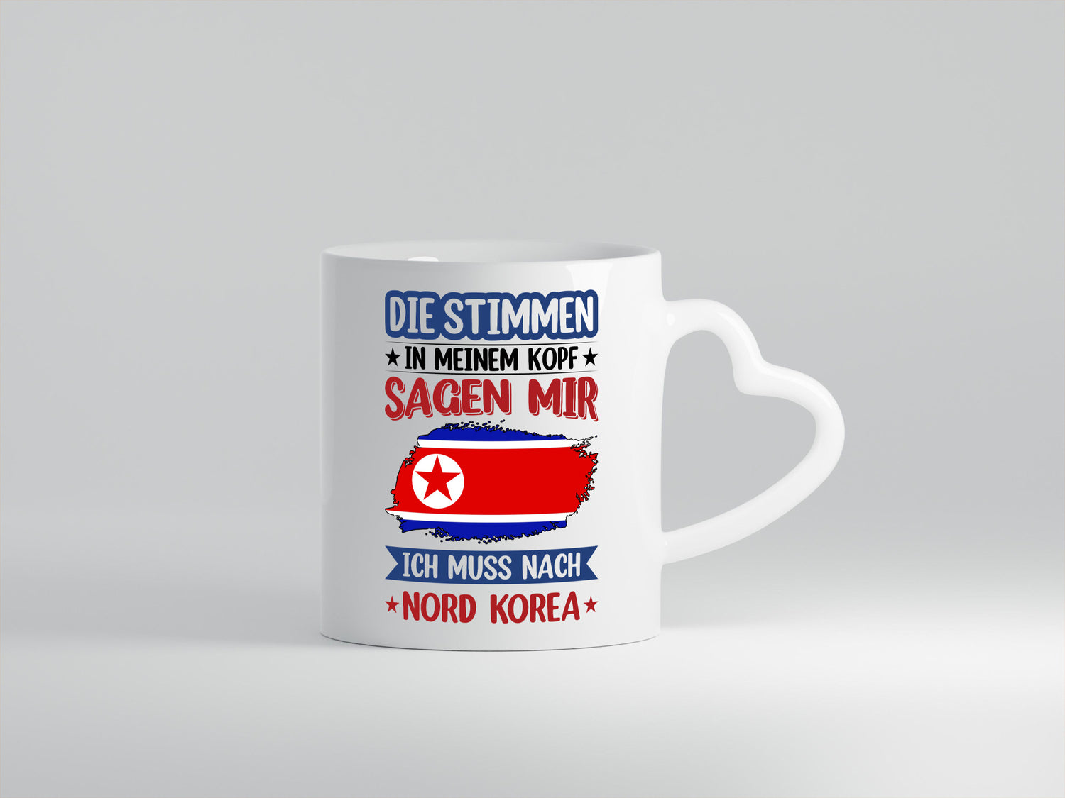 Nord Korea | Urlaub Stimmen in meinem Kopf Traumland lustiger Spruch Geschenk