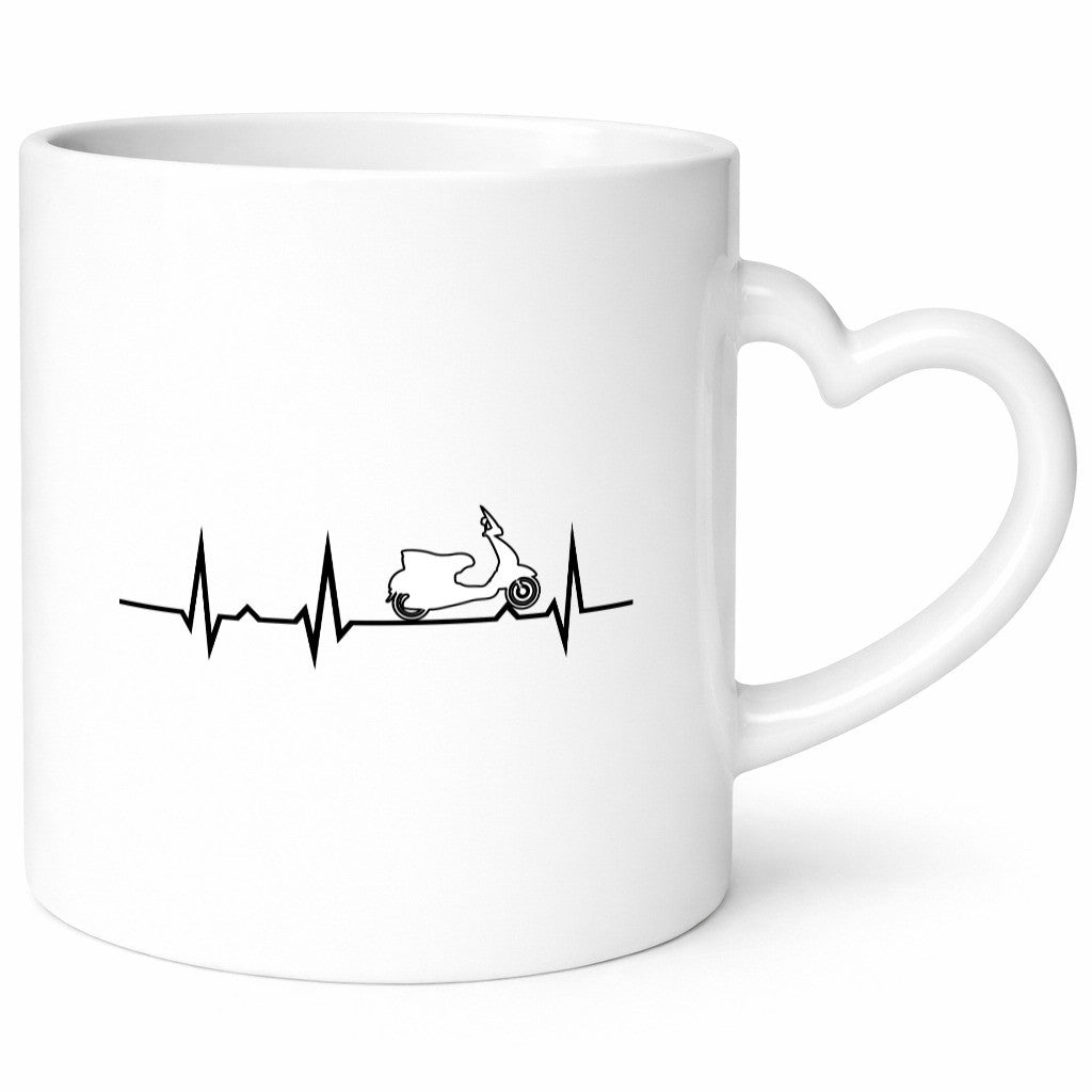 Moped Fahrer | Motiv Roller Mofa Motor-Fahrrad Humor Geschenkidee Tasse