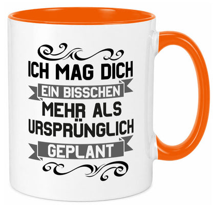 Ich mag dich mehr als geplant | Best Freinds Freundschaft Geschenkidee Humor