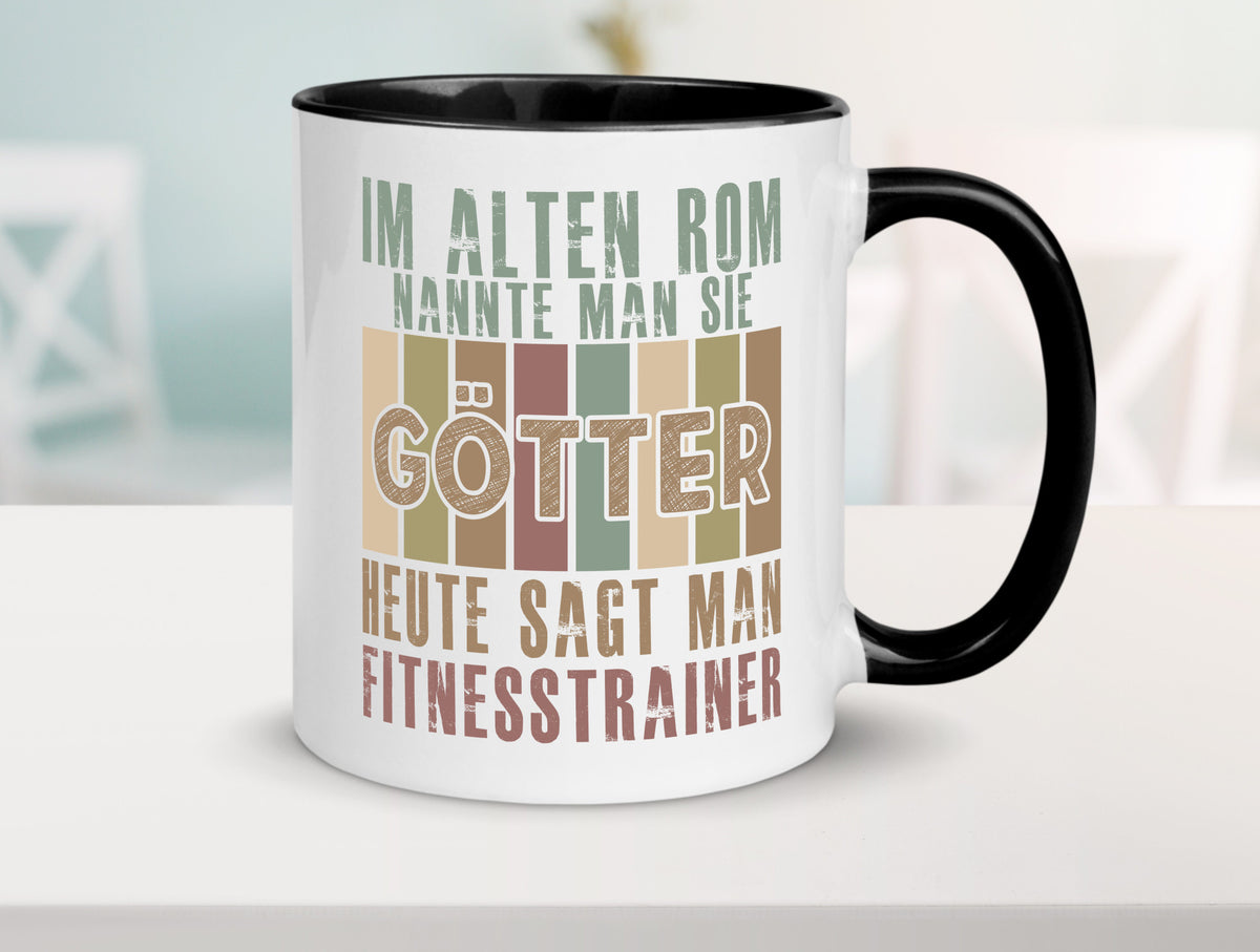 Heute sagt man: Fitnesstrainer | Personal Trainer Geschenkidee Humor Tasse