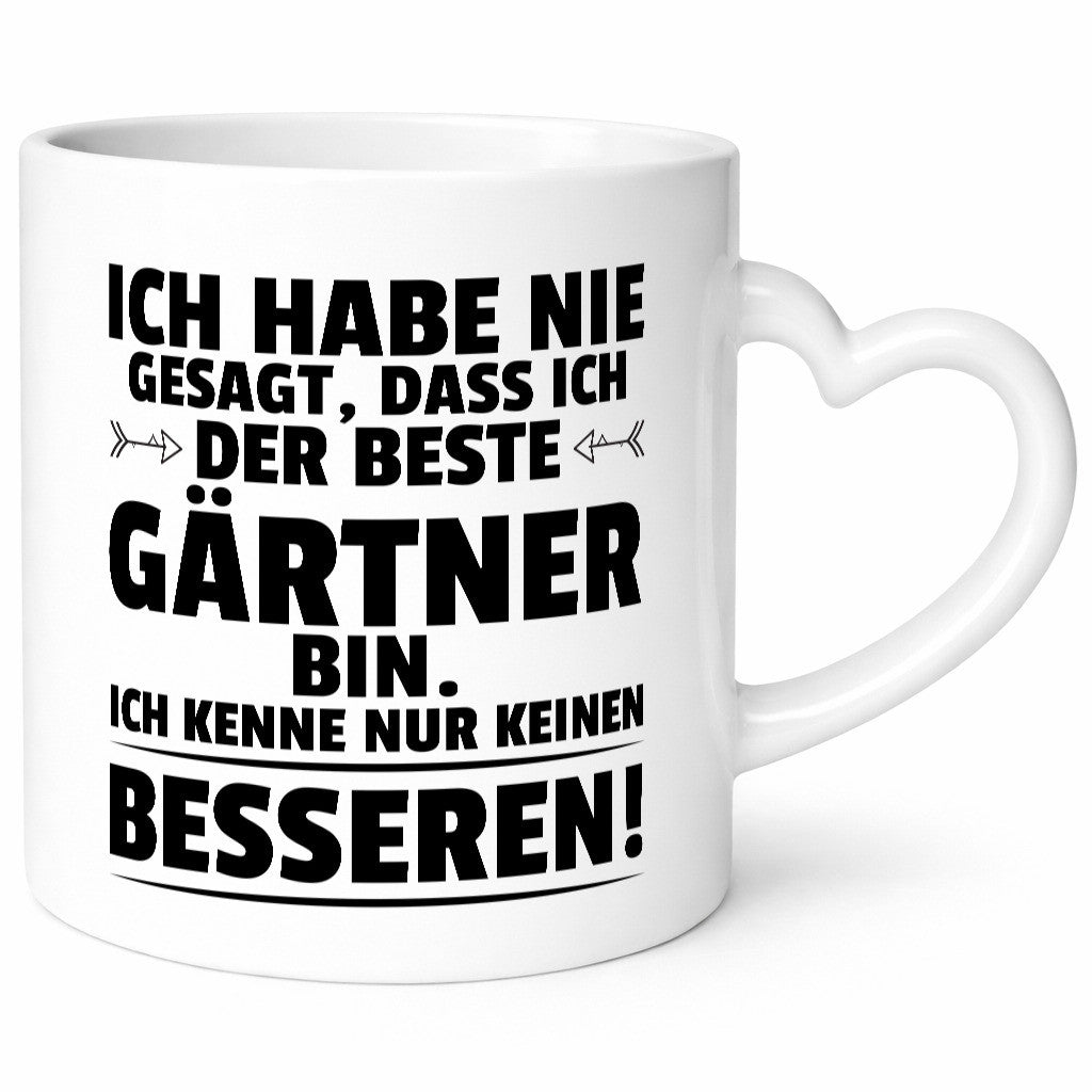Der Beste Gärtner | Gartenbau Geschenkidee Humor Tasse