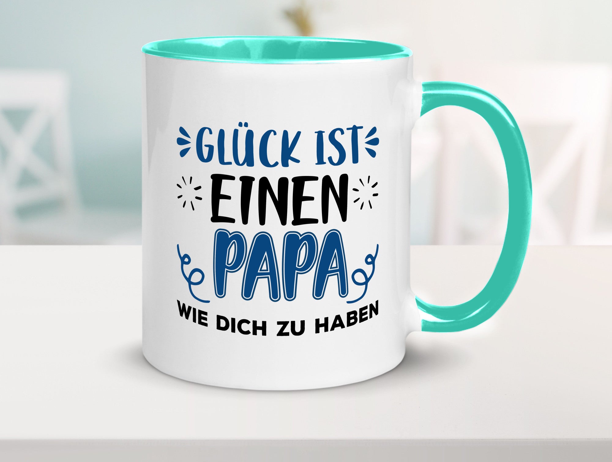 Einen Papa wie dich | Vater Tasse Vatertag Glück Geschenk Familie Geschenkidee