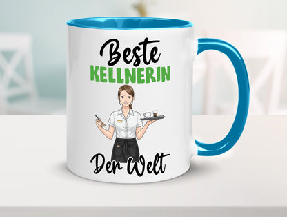 Beste Kellnerin | Beruf kellnern Bedienung v2 Humor Arbeit Kollegen Büro