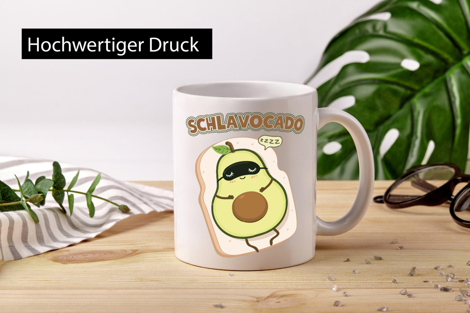 Schlavocado | Avocado lustig Humor Geschenkidee Geschenk Tasse
