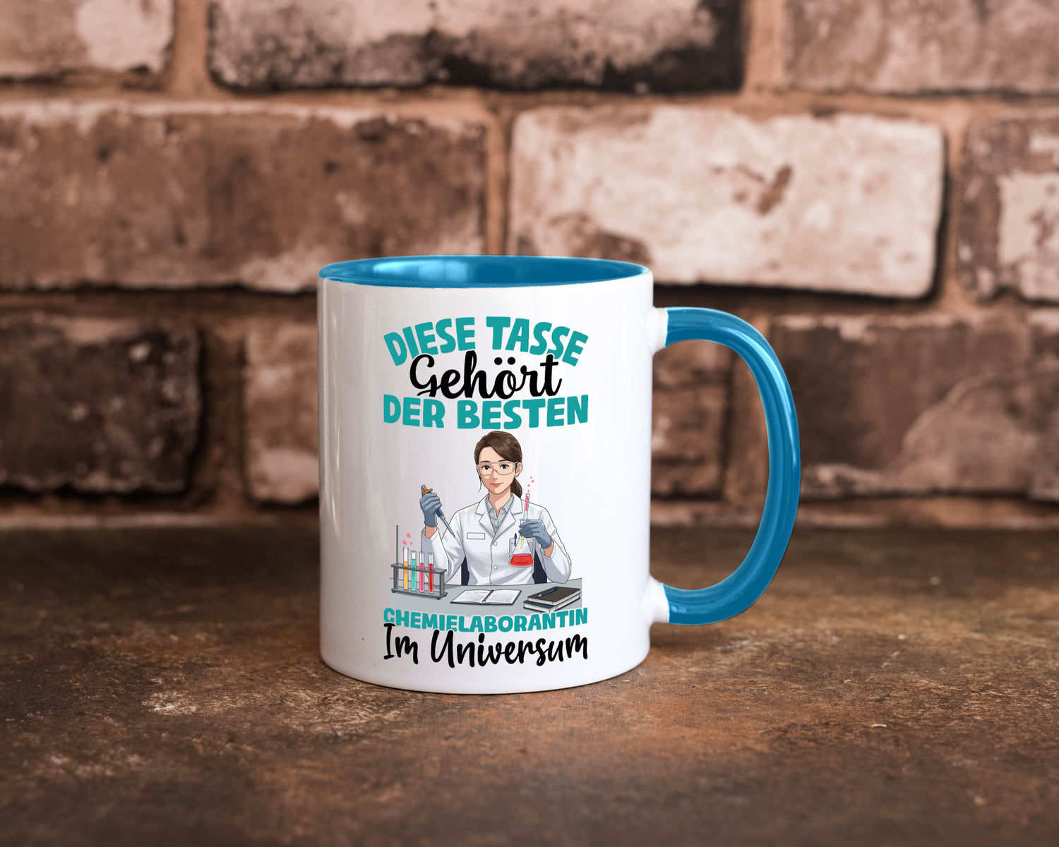 Im Universum: Chemielaborantin | Laborantin Chemie lustiger Spruch Geschenk