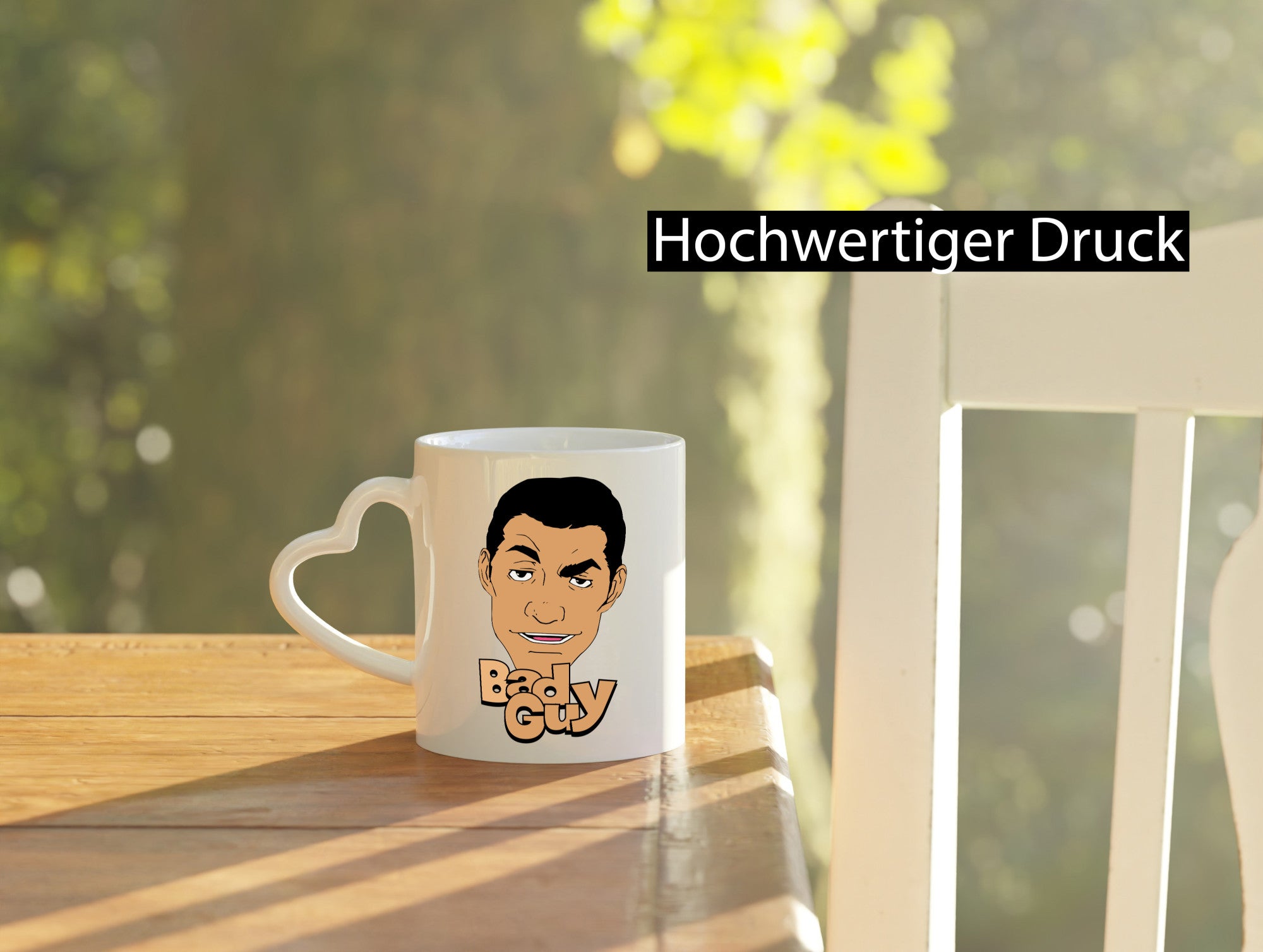 Bad Guy lustiger Spruch Geschenk Humor Geschenkidee Tasse