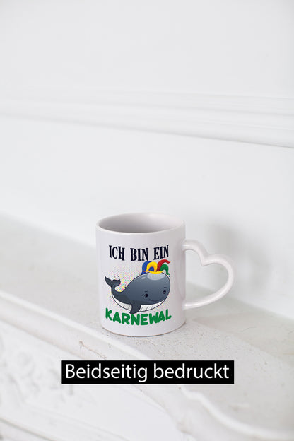 ich bin ein Karnewal | Wal lustig Humor Geschenkidee Geschenk Tasse