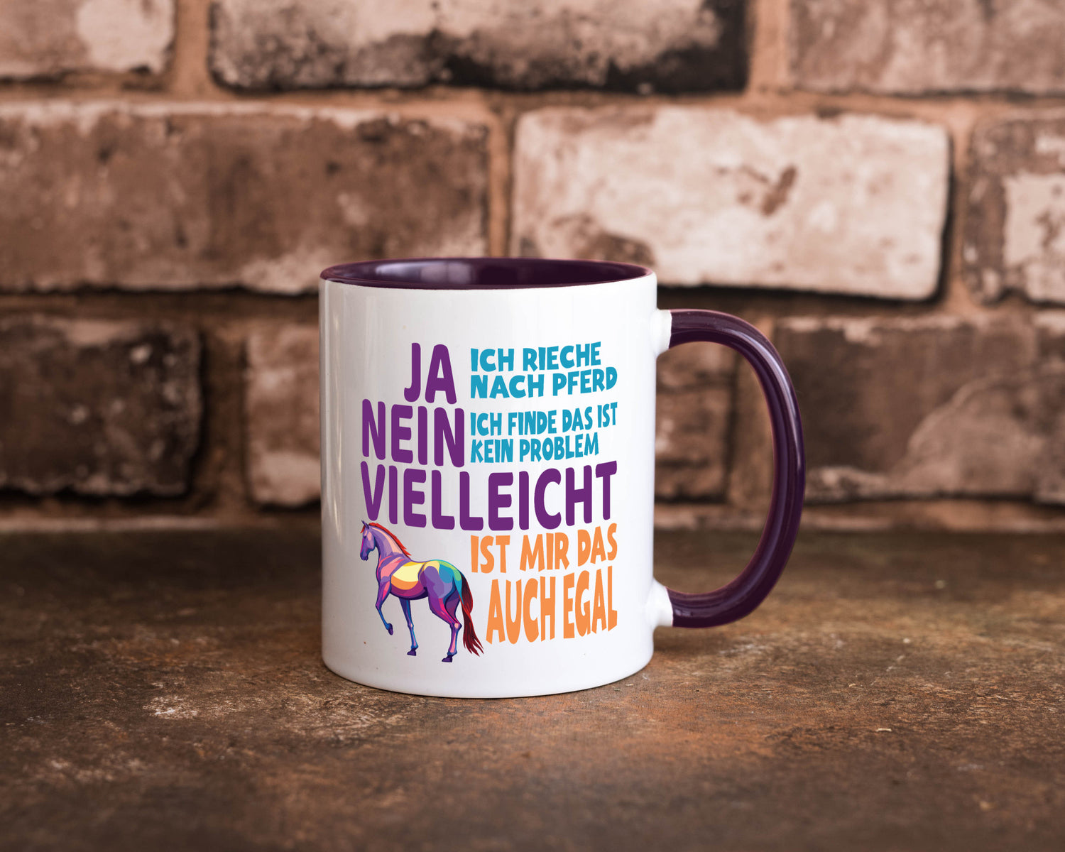 Ja ich Rieche nach Pferd | Reiten Pferdestall lustiger Spruch Geschenk Humor