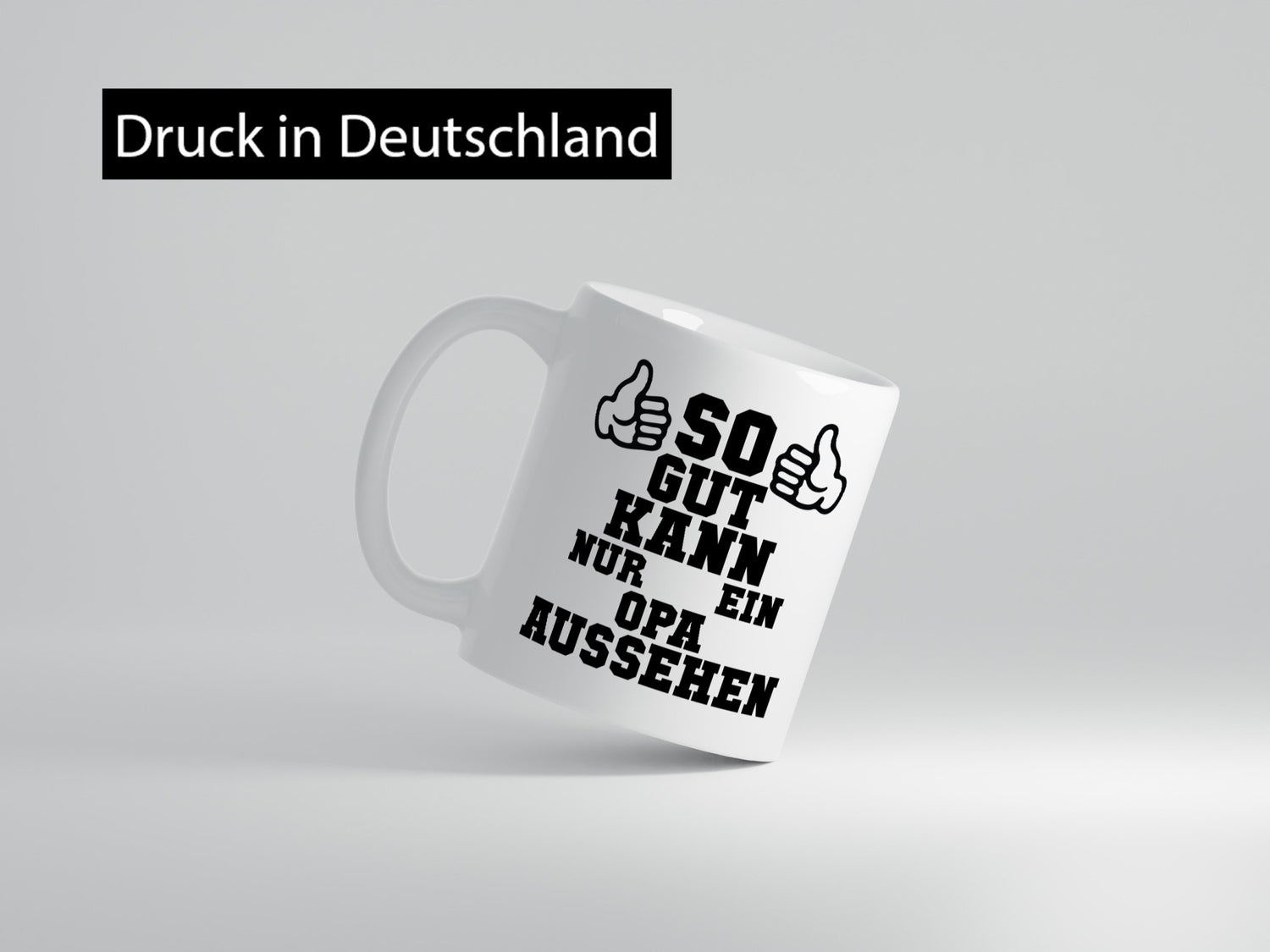 Opa sieht gut aus | Großvater Enkel Humor Familie Geschenkidee Tasse