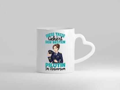 Im Universum: Pilotin | Definition Piloten lustiger Spruch Geschenk Humor