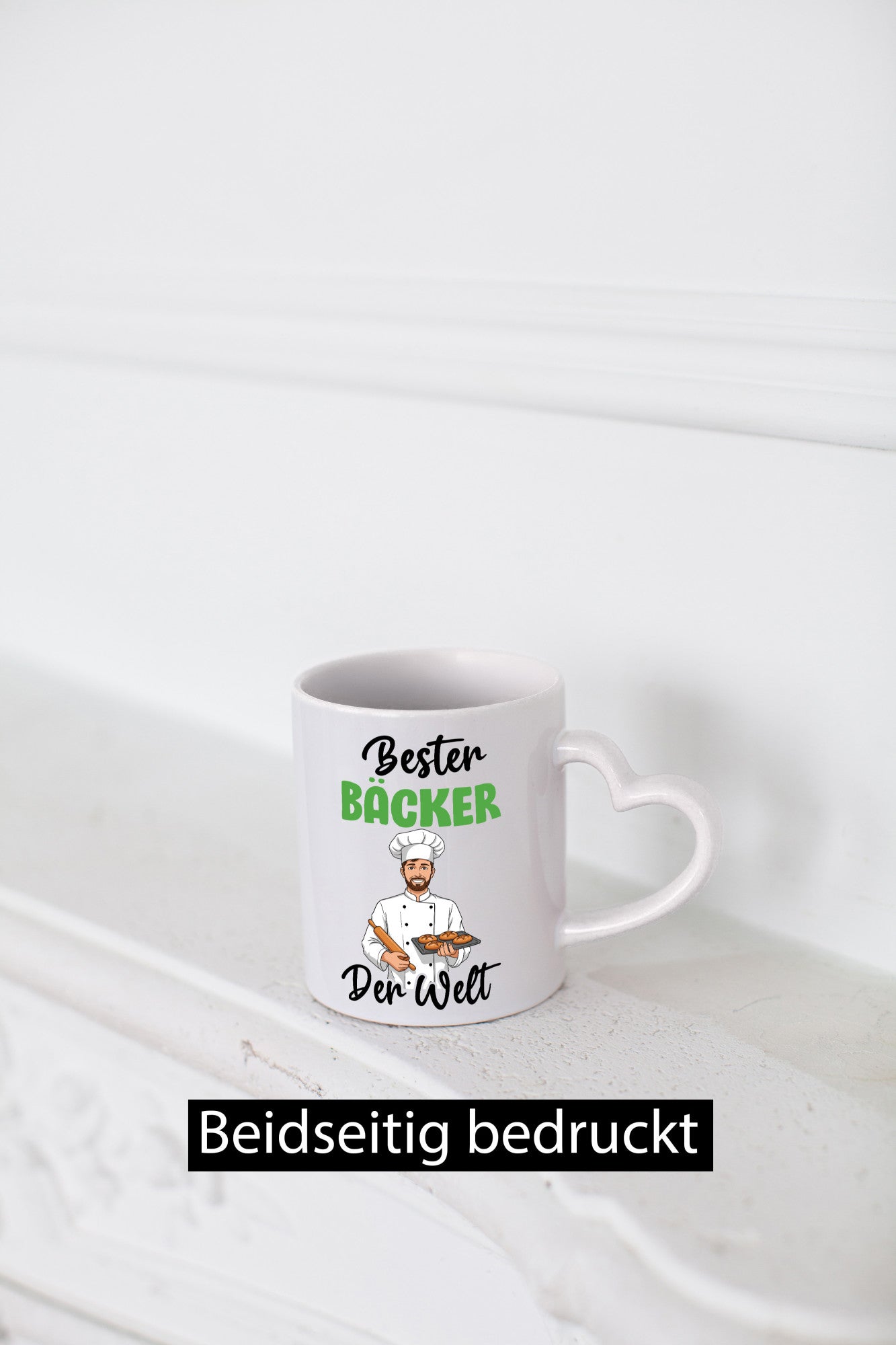 Bester Bäcker | Bäckerei Backen Konditor v2 Humor Geschenkidee Tasse